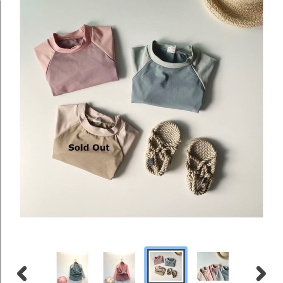 Kids Colorblock rash guard - Picture 2 of 3